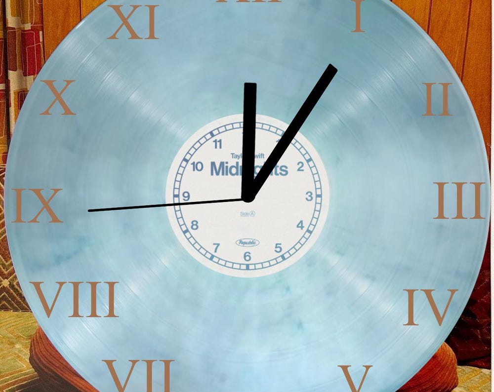 Midnights Clock Taylor Swift